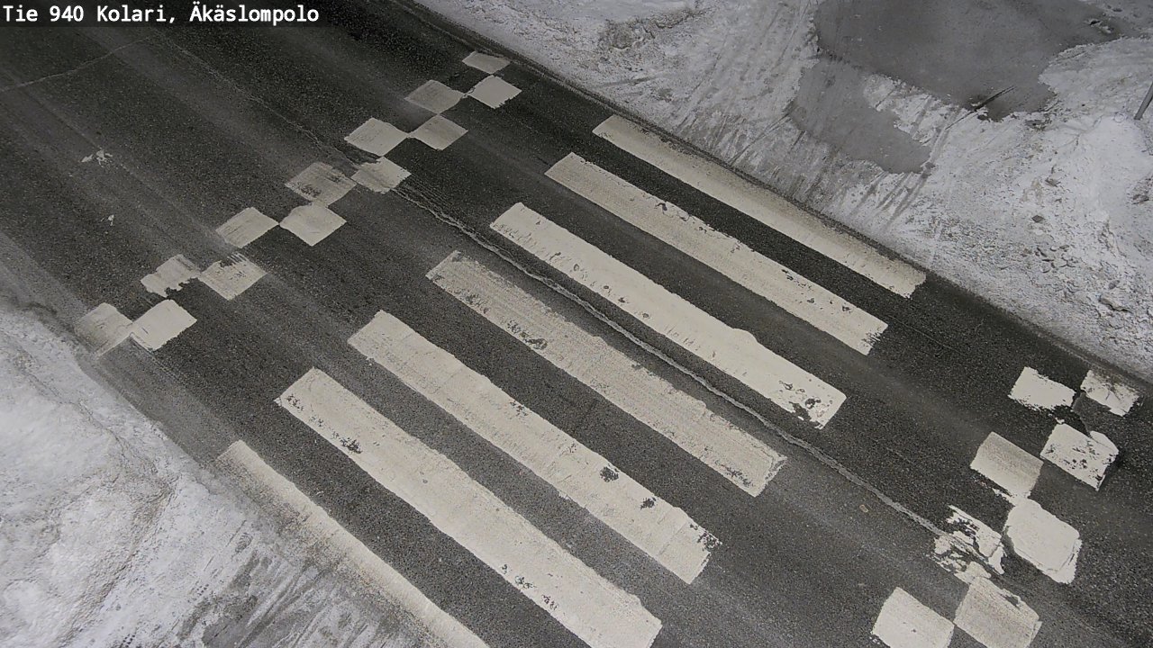 Kelikamerat Kuva Tie 940 Kolari, Äkäslompolo, Kolari, Lappi