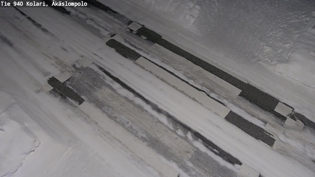 Kelikamerat Kuva Tie 940 Kolari, Äkäslompolo, Kolari, Lappi