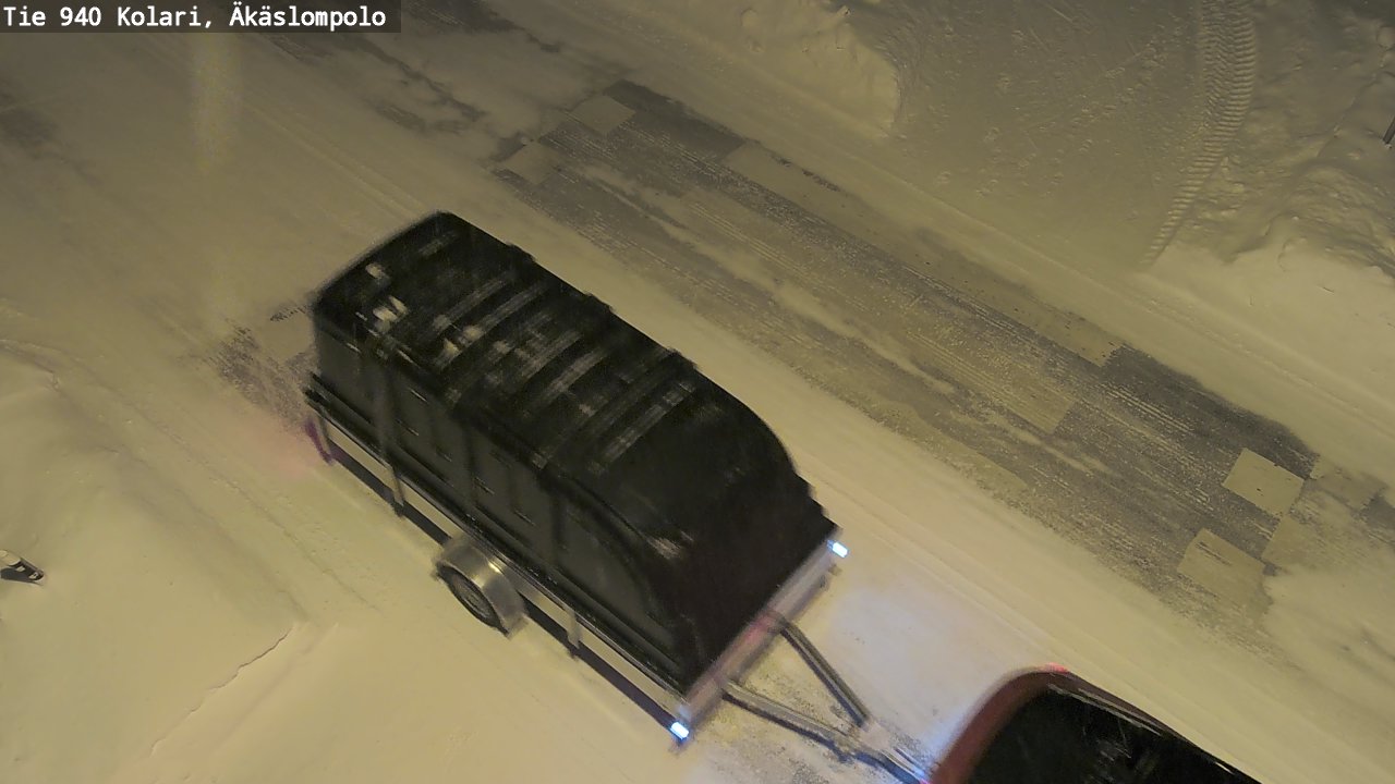 Kelikamerat Kuva Tie 940 Kolari, Äkäslompolo, Kolari, Lappi