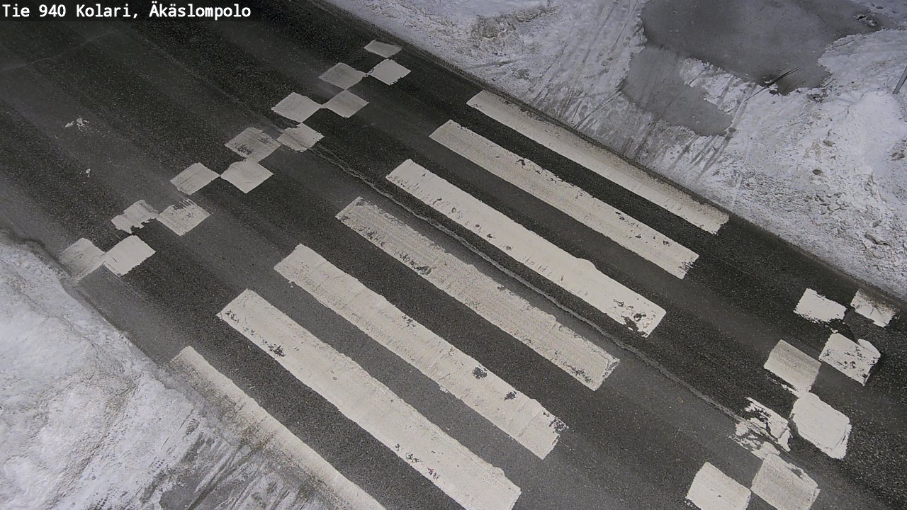 Kelikamerat Kuva Tie 940 Kolari, Äkäslompolo, Kolari, Lappi
