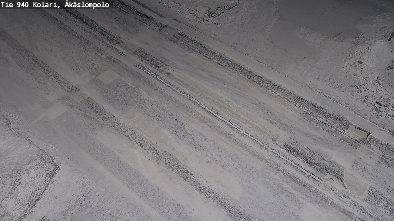 Kelikamerat Kuva Tie 940 Kolari, Äkäslompolo, Kolari, Lappi