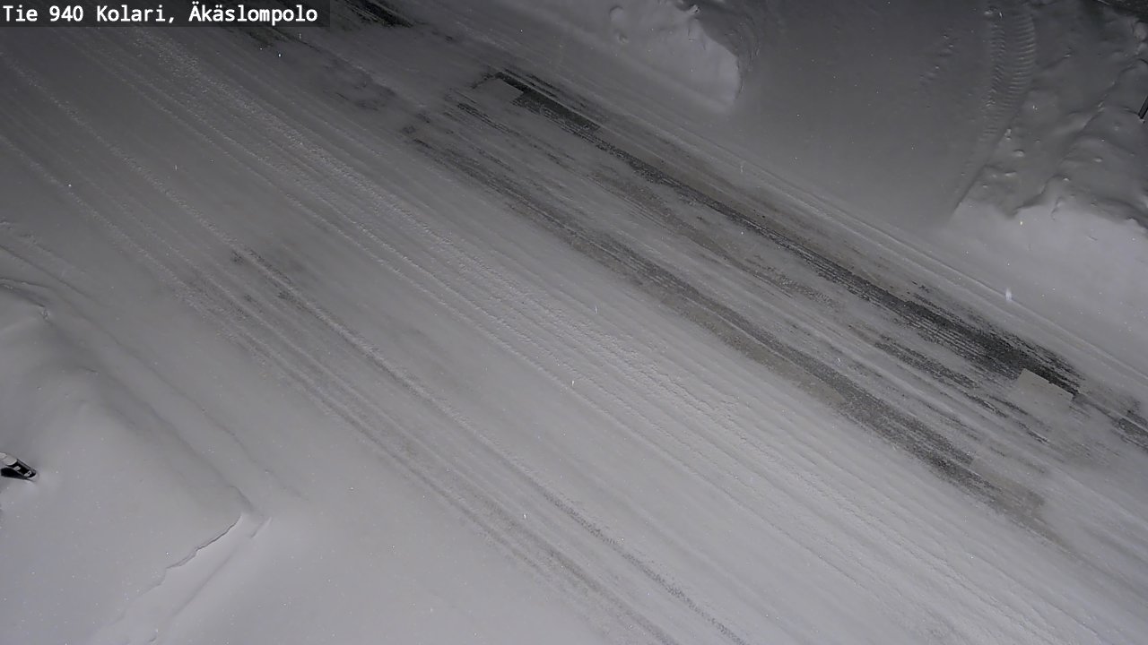 Kelikamerat Kuva Tie 940 Kolari, Äkäslompolo, Kolari, Lappi