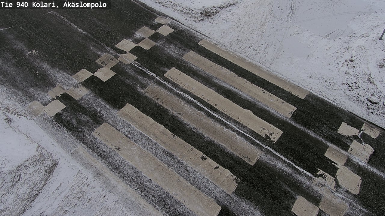 Kelikamerat Kuva Tie 940 Kolari, Äkäslompolo, Kolari, Lappi