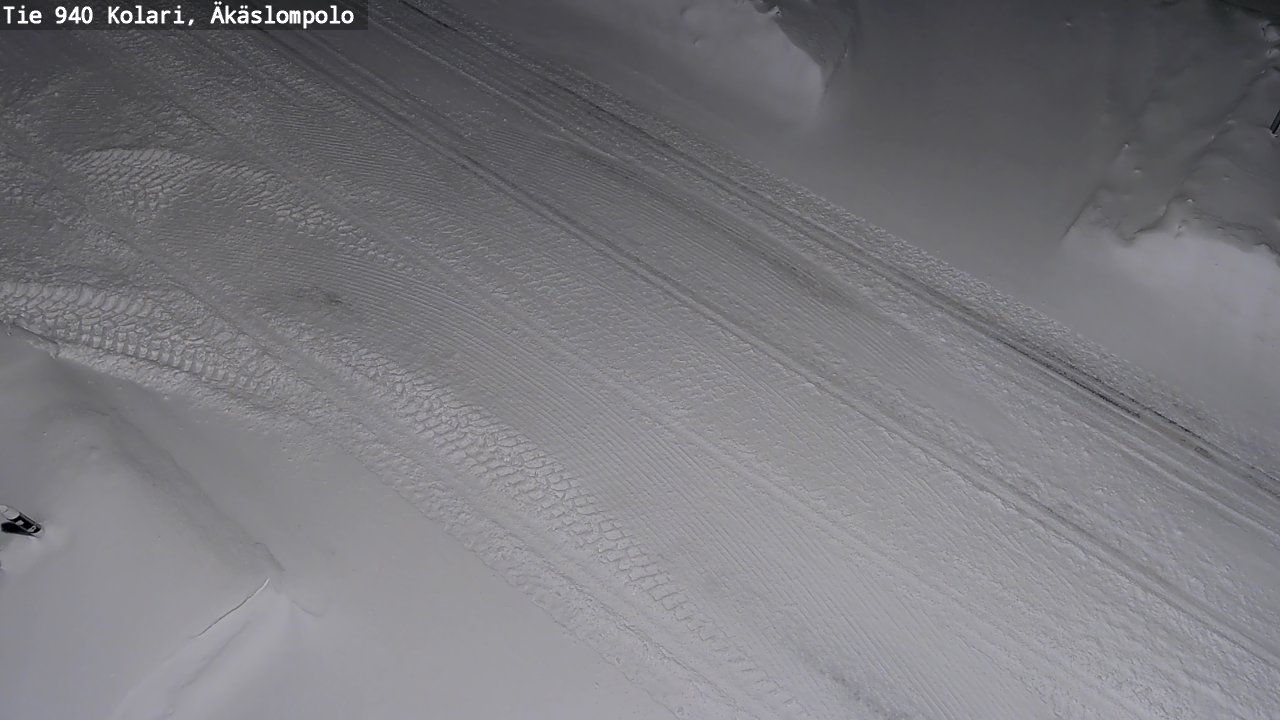 Kelikamerat Kuva Tie 940 Kolari, Äkäslompolo, Kolari, Lappi