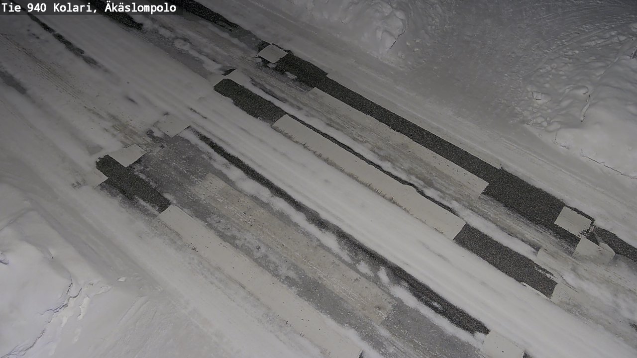 Kelikamerat Kuva Tie 940 Kolari, Äkäslompolo, Kolari, Lappi