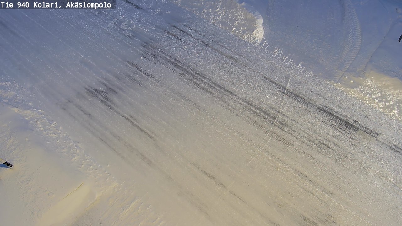 Kelikamerat Kuva Tie 940 Kolari, Äkäslompolo, Kolari, Lappi