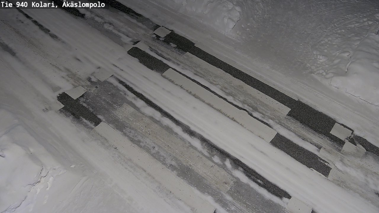 Kelikamerat Kuva Tie 940 Kolari, Äkäslompolo, Kolari, Lappi