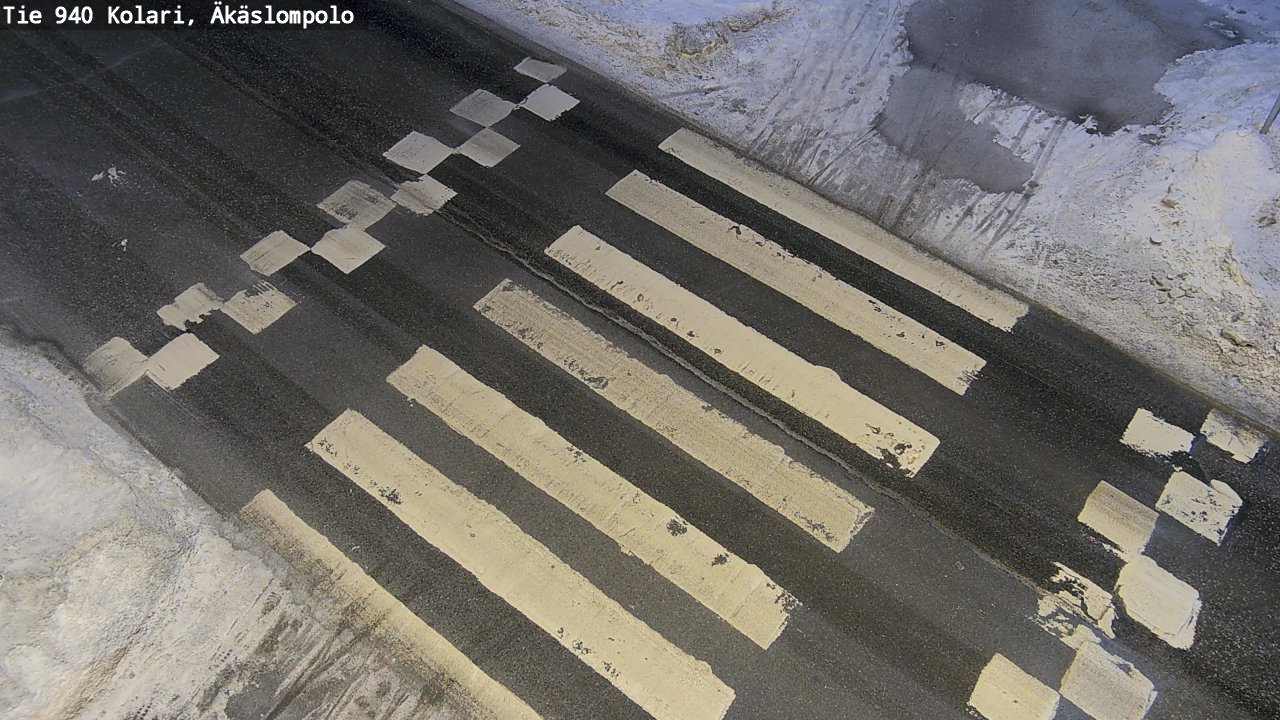 Kelikamerat Kuva Tie 940 Kolari, Äkäslompolo, Kolari, Lappi
