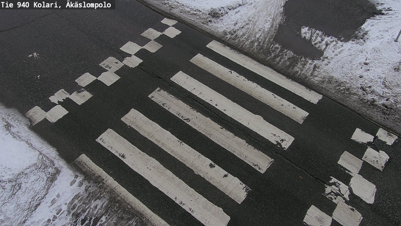 Weather Camera Image Road 940 Kolari, Äkäslompolo, Kolari, Lappi