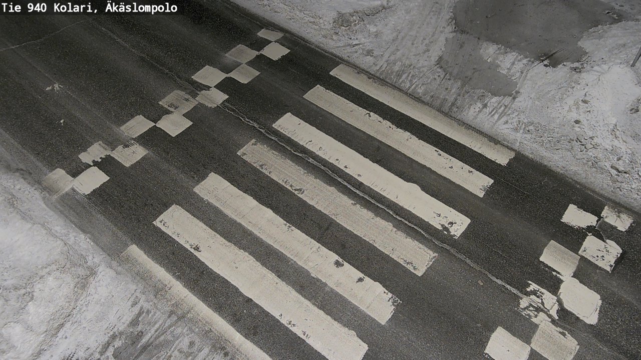 Kelikamerat Kuva Tie 940 Kolari, Äkäslompolo, Kolari, Lappi
