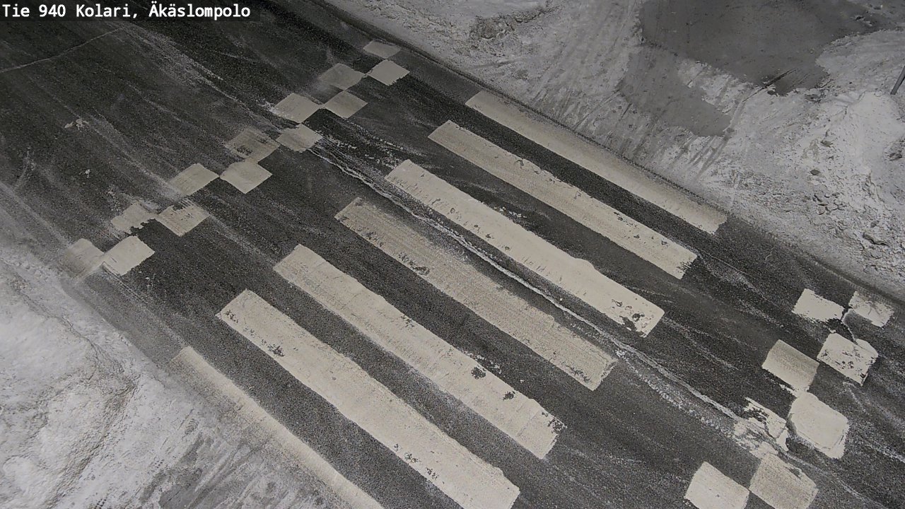 Kelikamerat Kuva Tie 940 Kolari, Äkäslompolo, Kolari, Lappi