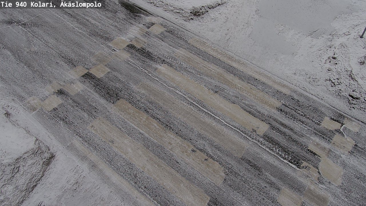 Kelikamerat Kuva Tie 940 Kolari, Äkäslompolo, Kolari, Lappi