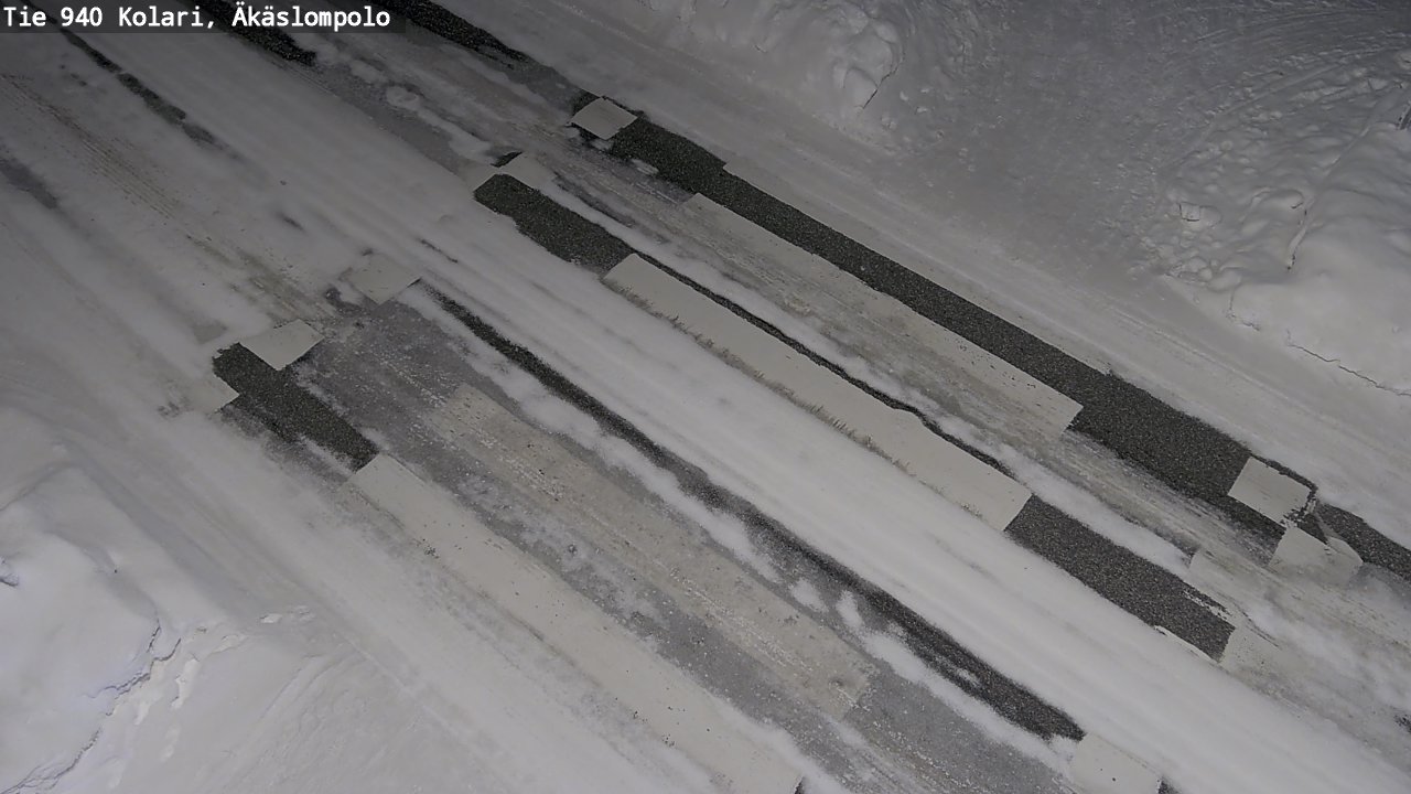 Kelikamerat Kuva Tie 940 Kolari, Äkäslompolo, Kolari, Lappi