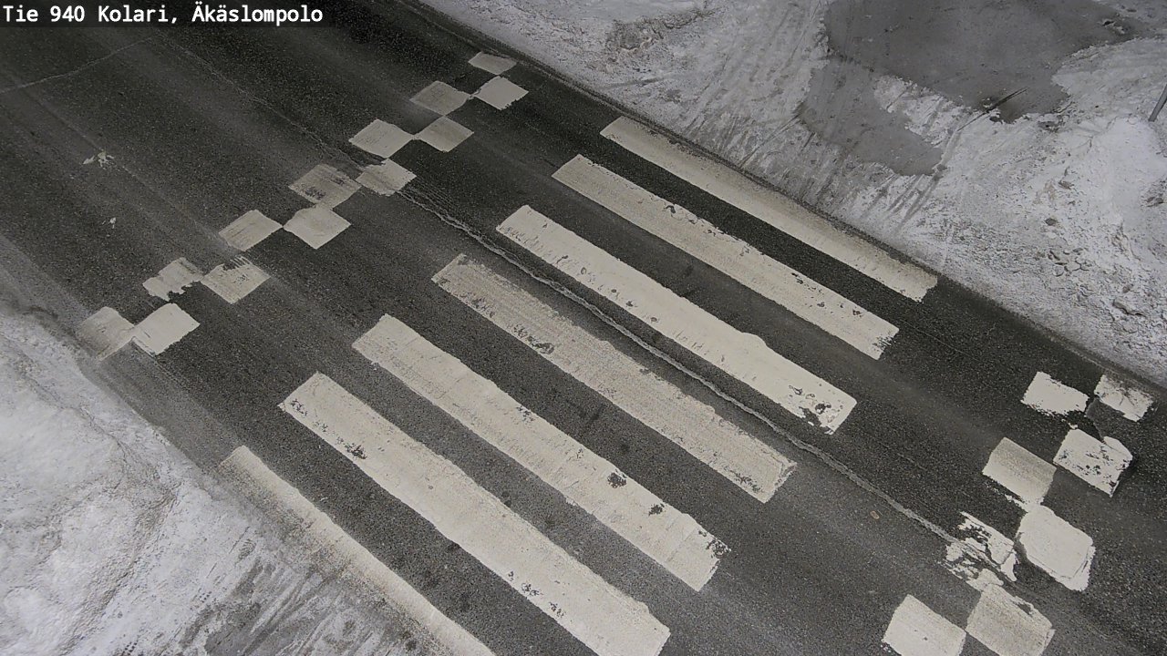 Kelikamerat Kuva Tie 940 Kolari, Äkäslompolo, Kolari, Lappi