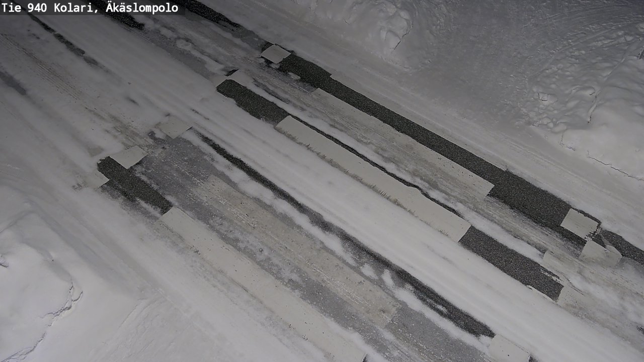 Kelikamerat Kuva Tie 940 Kolari, Äkäslompolo, Kolari, Lappi