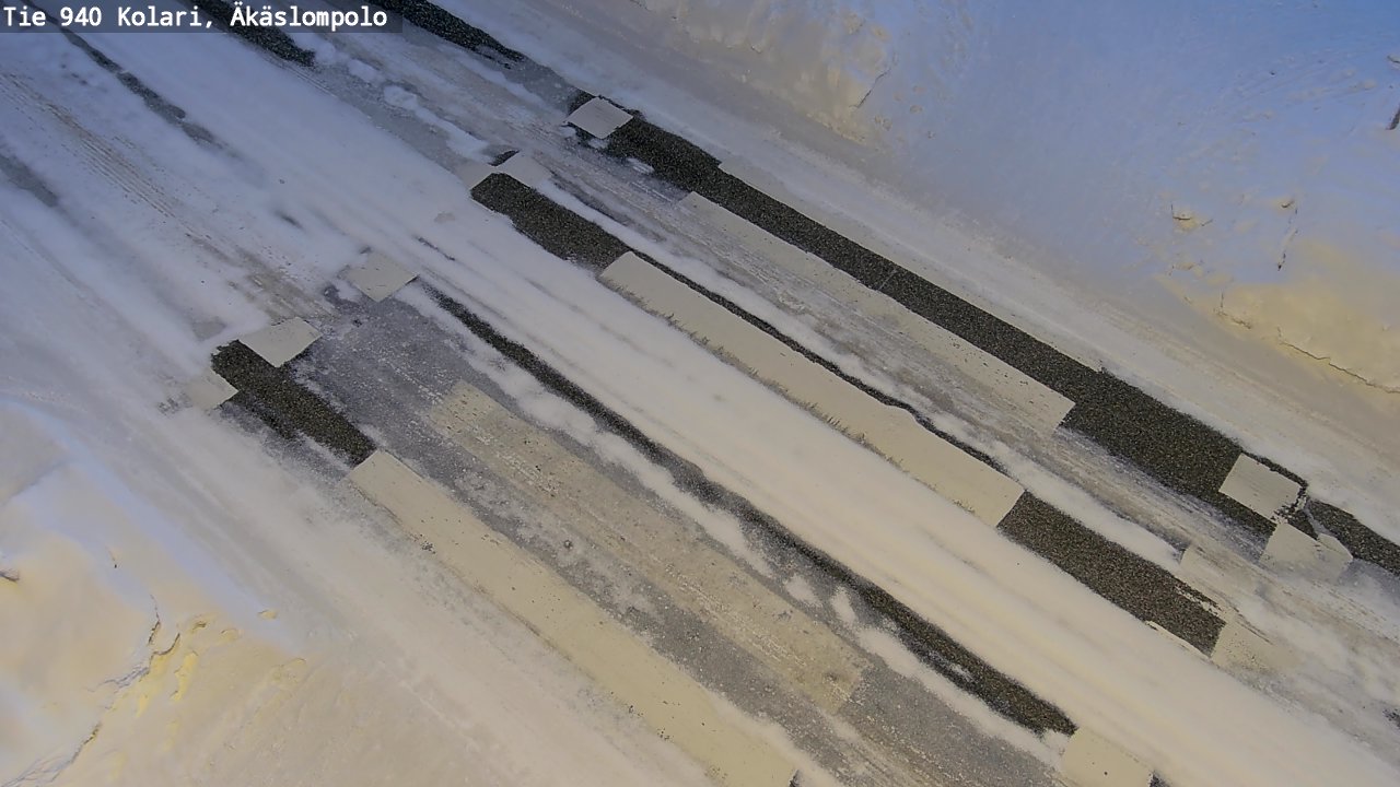 Kelikamerat Kuva Tie 940 Kolari, Äkäslompolo, Kolari, Lappi