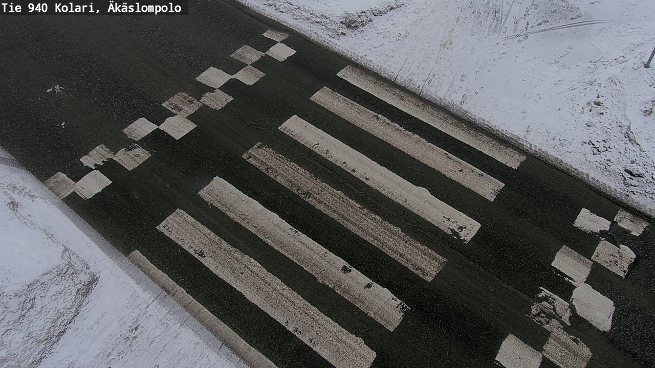 Kelikamerat Kuva Tie 940 Kolari, Äkäslompolo, Kolari, Lappi