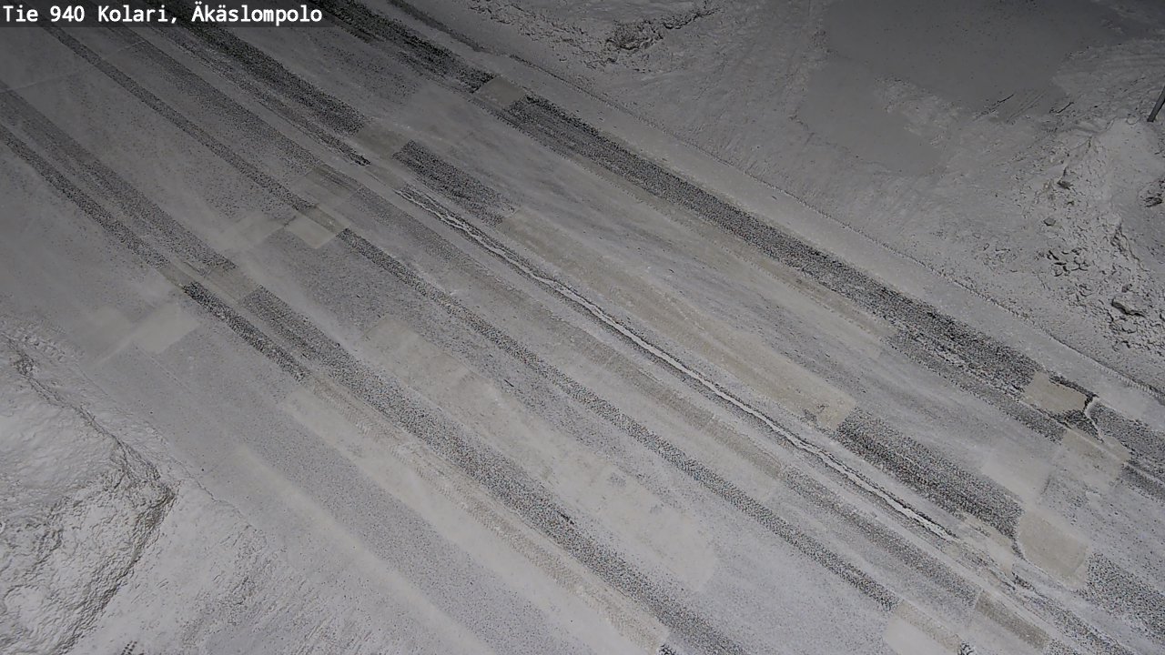 Kelikamerat Kuva Tie 940 Kolari, Äkäslompolo, Kolari, Lappi