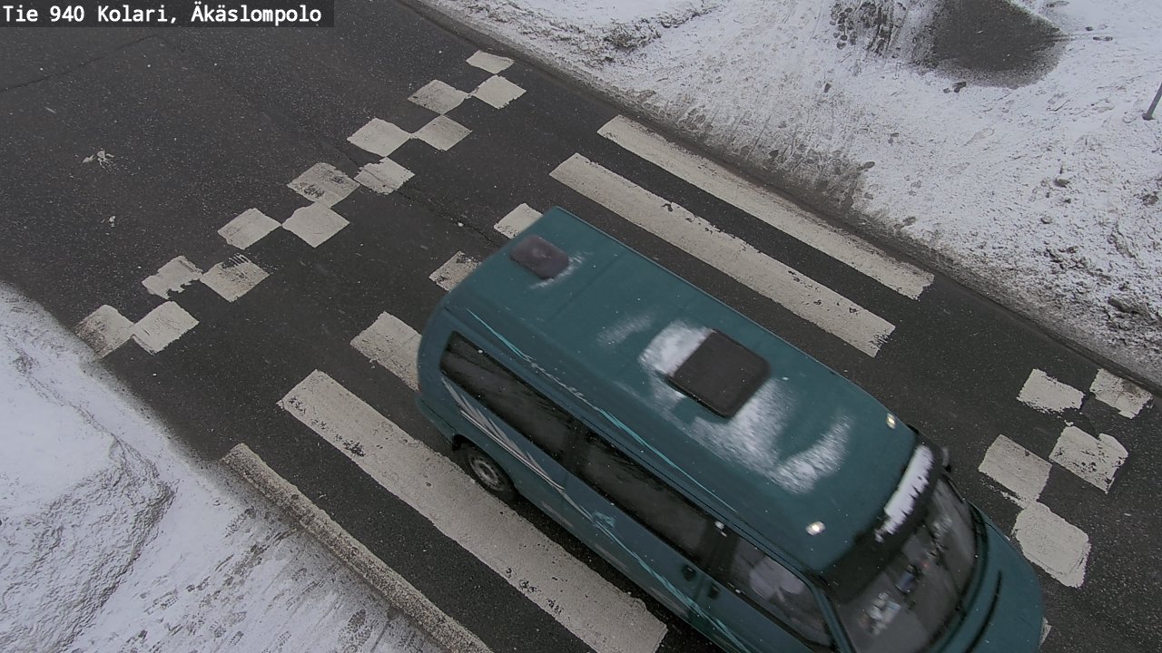 Weather Camera Image Road 940 Kolari, Äkäslompolo, Kolari, Lappi