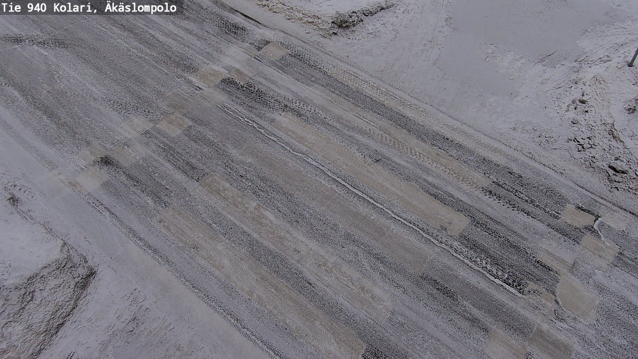 Kelikamerat Kuva Tie 940 Kolari, Äkäslompolo, Kolari, Lappi
