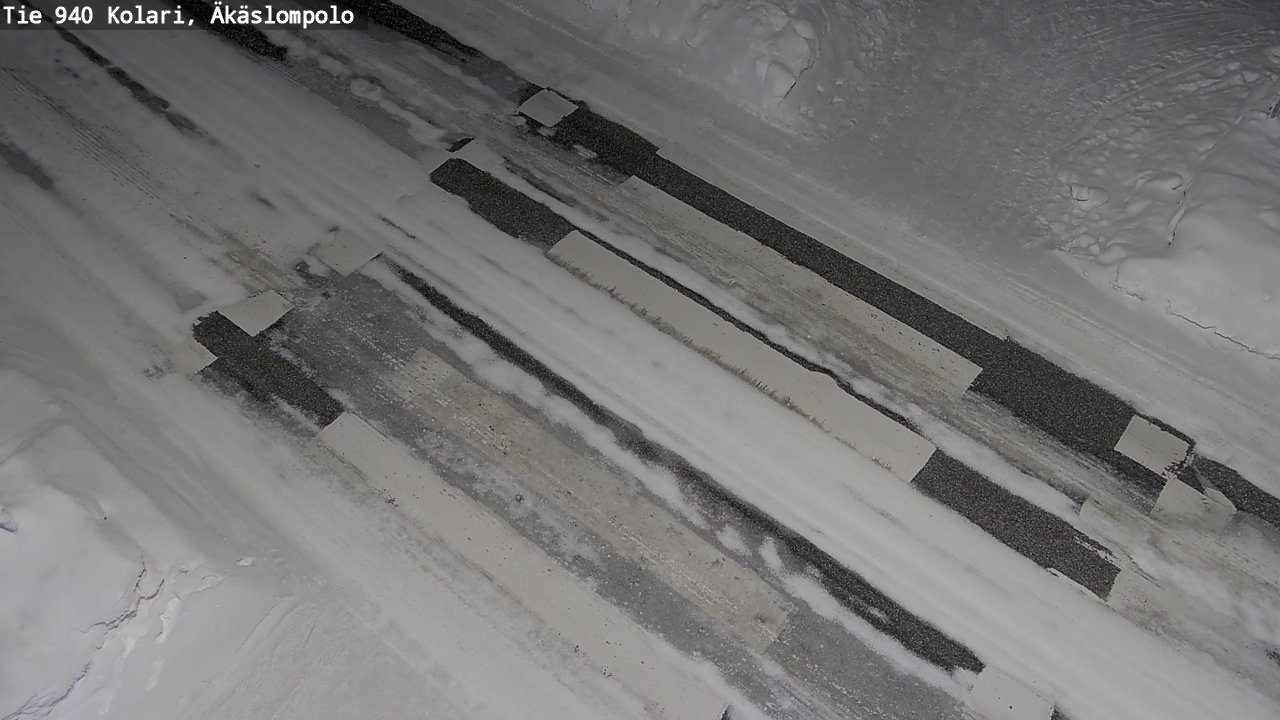 Kelikamerat Kuva Tie 940 Kolari, Äkäslompolo, Kolari, Lappi