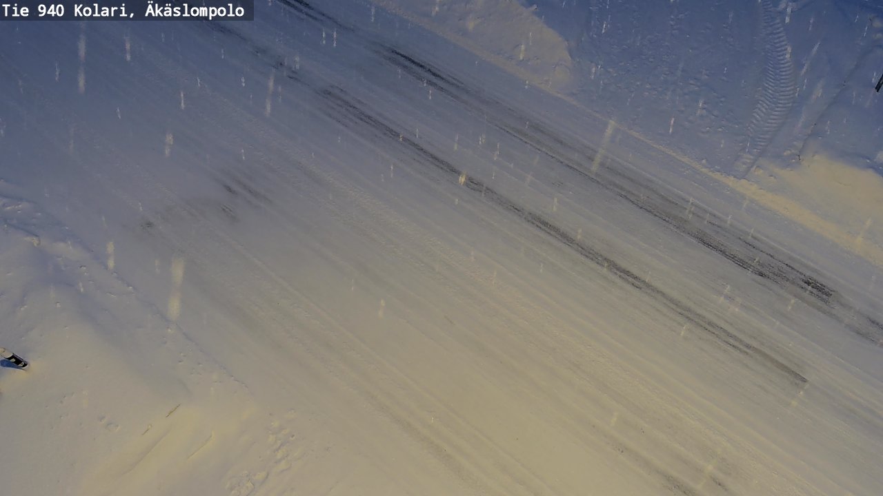 Weather Camera Image Road 940 Kolari, Äkäslompolo, Kolari, Lappi
