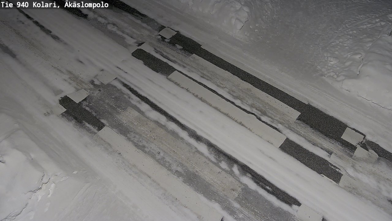 Kelikamerat Kuva Tie 940 Kolari, Äkäslompolo, Kolari, Lappi