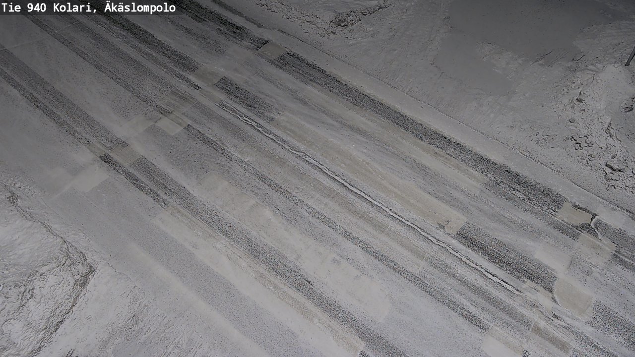 Kelikamerat Kuva Tie 940 Kolari, Äkäslompolo, Kolari, Lappi