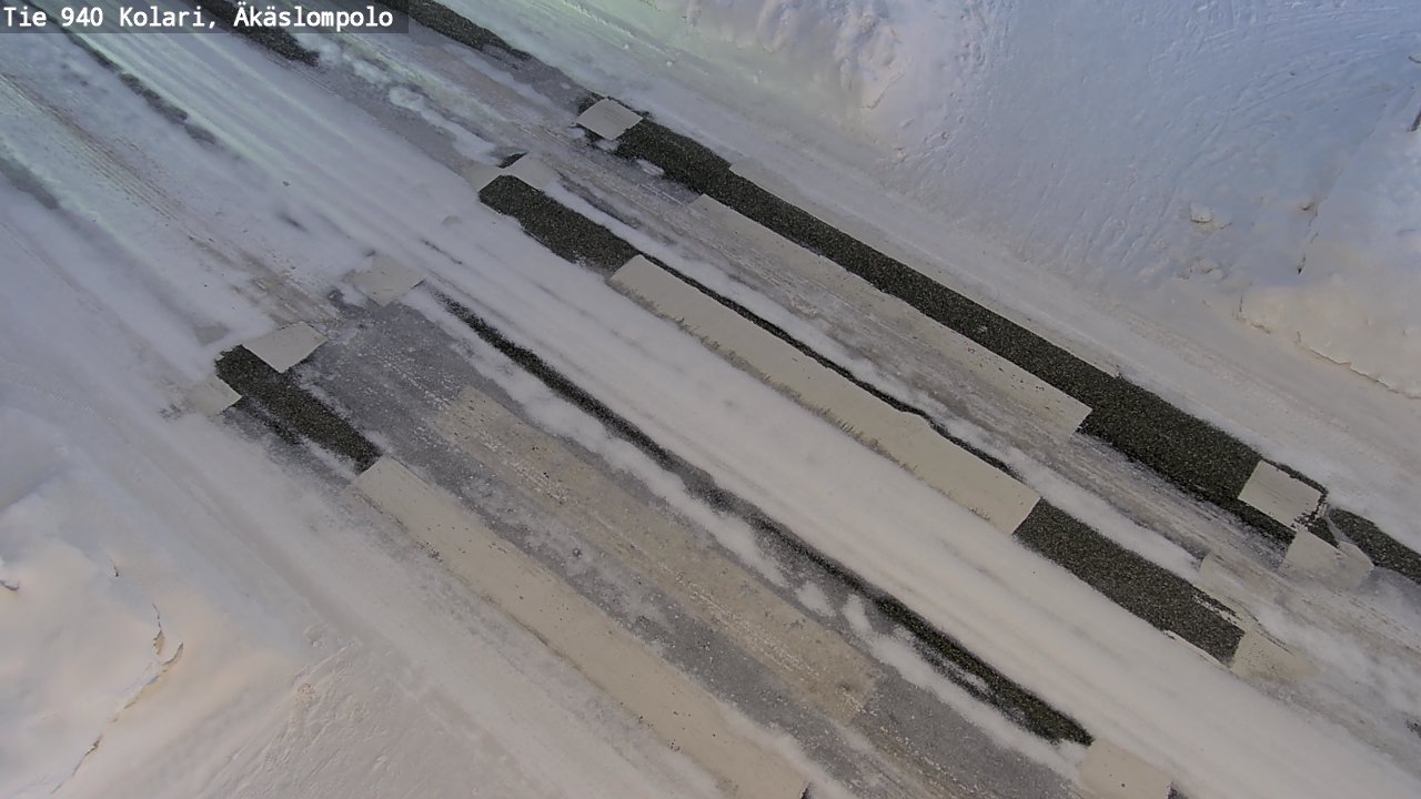 Kelikamerat Kuva Tie 940 Kolari, Äkäslompolo, Kolari, Lappi