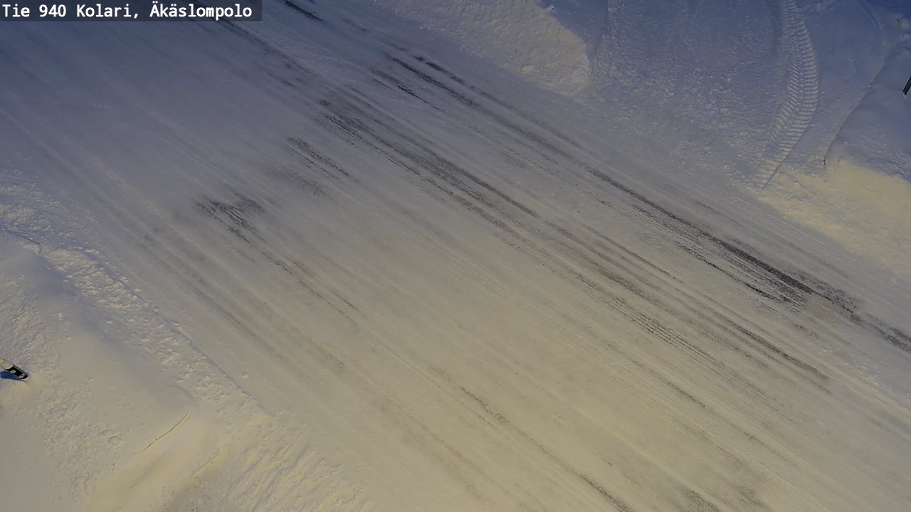 Kelikamerat Kuva Tie 940 Kolari, Äkäslompolo, Kolari, Lappi