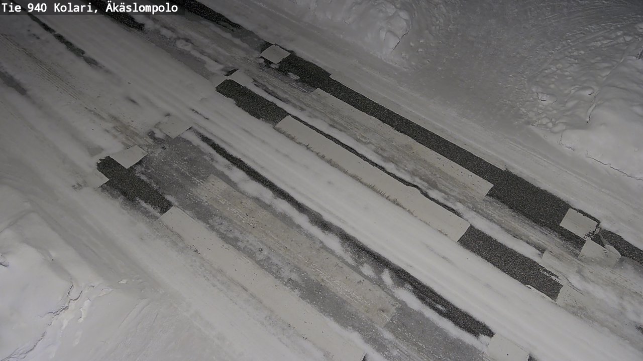 Kelikamerat Kuva Tie 940 Kolari, Äkäslompolo, Kolari, Lappi