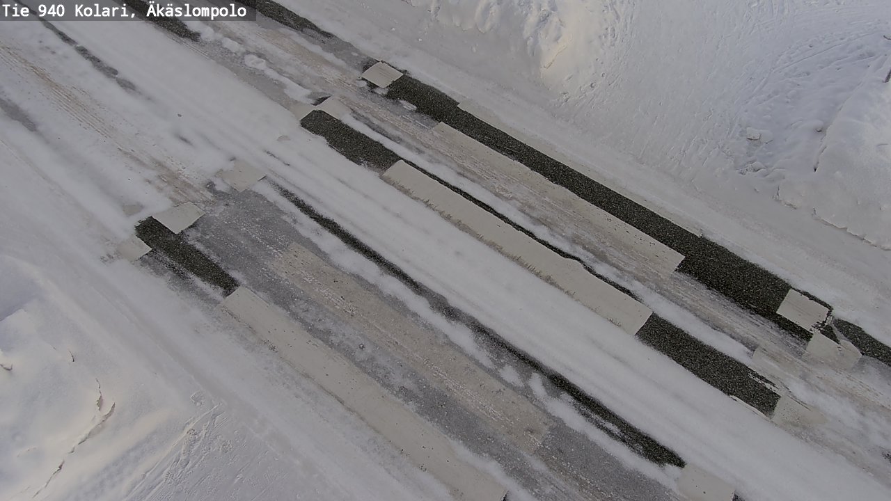 Kelikamerat Kuva Tie 940 Kolari, Äkäslompolo, Kolari, Lappi