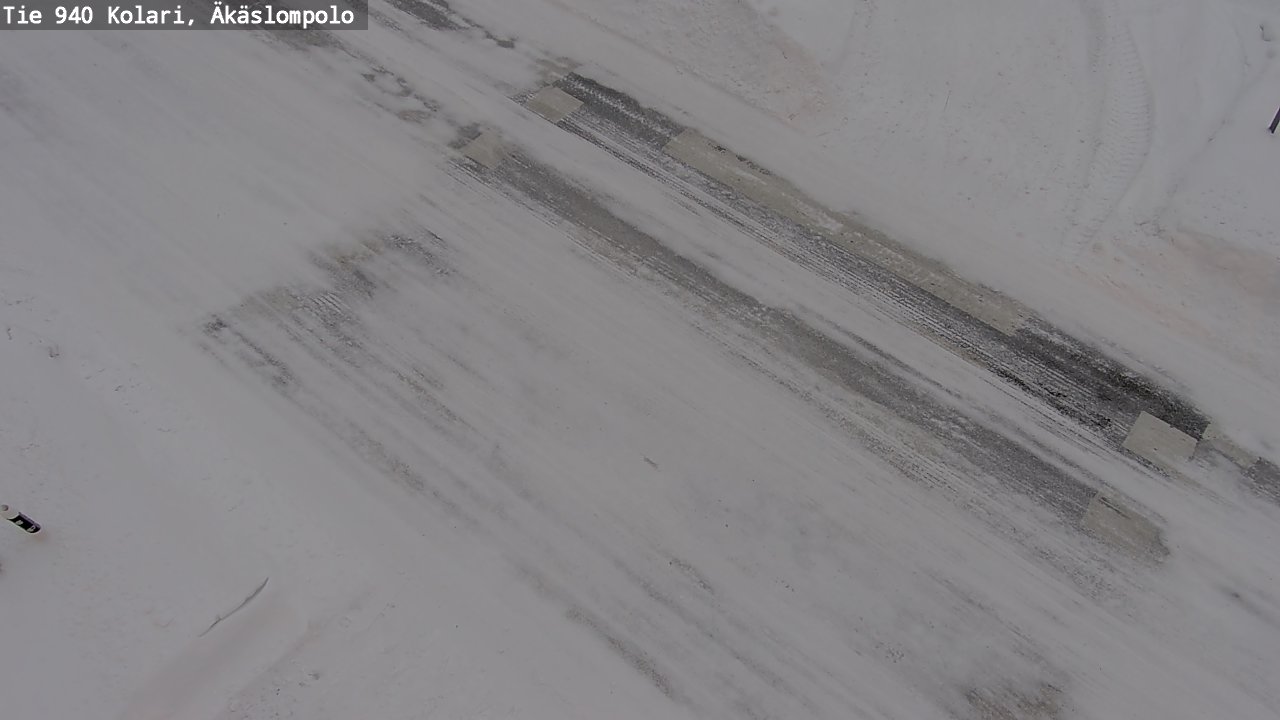 Weather Camera Image Road 940 Kolari, Äkäslompolo, Kolari, Lappi