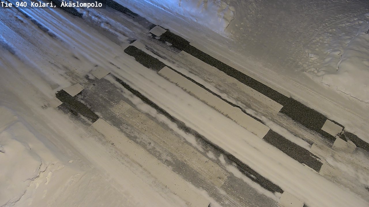 Kelikamerat Kuva Tie 940 Kolari, Äkäslompolo, Kolari, Lappi