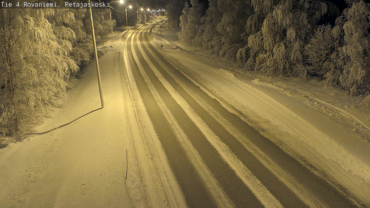 Kelikamerat Kuva Tie 4 Rovaniemi, Petäjäskoski, Rovaniemi, Lappi