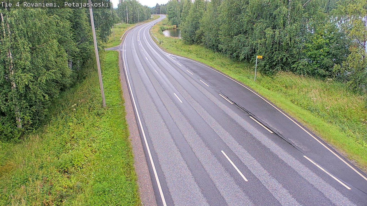 Kelikamerat Kuva Tie 4 Rovaniemi, Petäjäskoski, Rovaniemi, Lappi