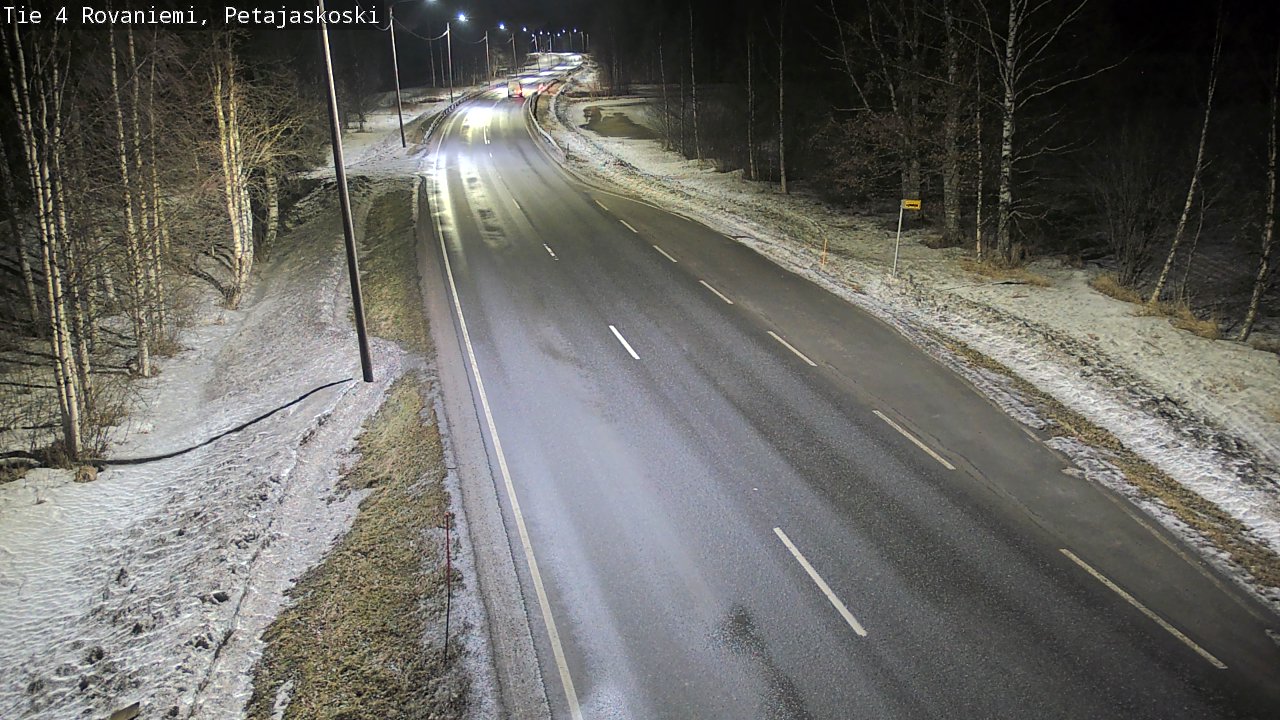 Kelikamerat Kuva Tie 4 Rovaniemi, Petäjäskoski, Rovaniemi, Lappi