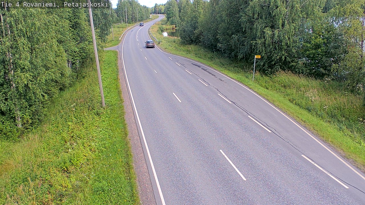 Kelikamerat Kuva Tie 4 Rovaniemi, Petäjäskoski, Rovaniemi, Lappi