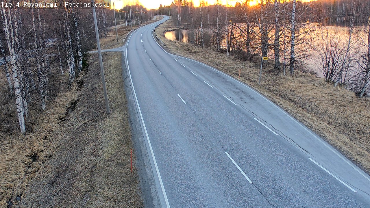 Kelikamerat Kuva Tie 4 Rovaniemi, Petäjäskoski, Rovaniemi, Lappi