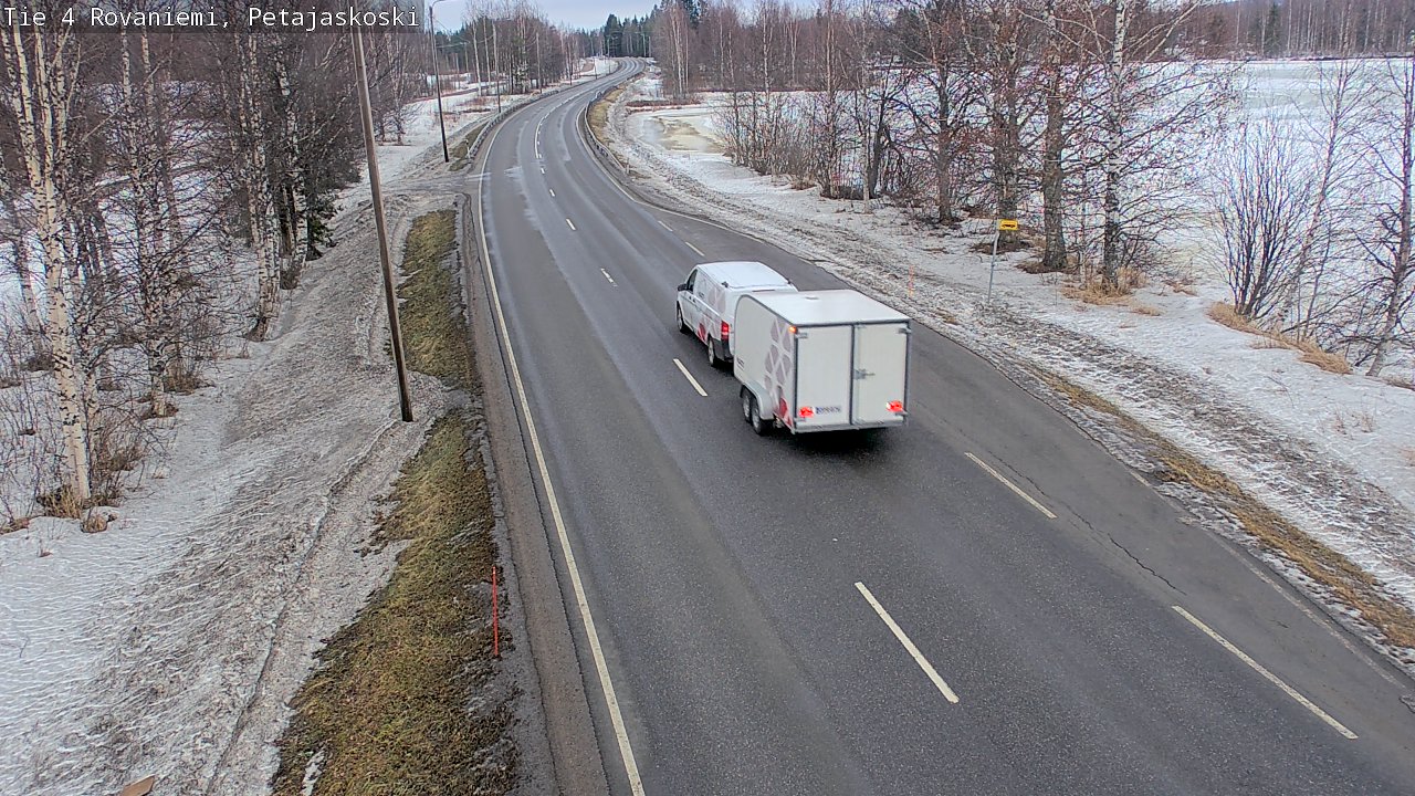 Kelikamerat Kuva Tie 4 Rovaniemi, Petäjäskoski, Rovaniemi, Lappi