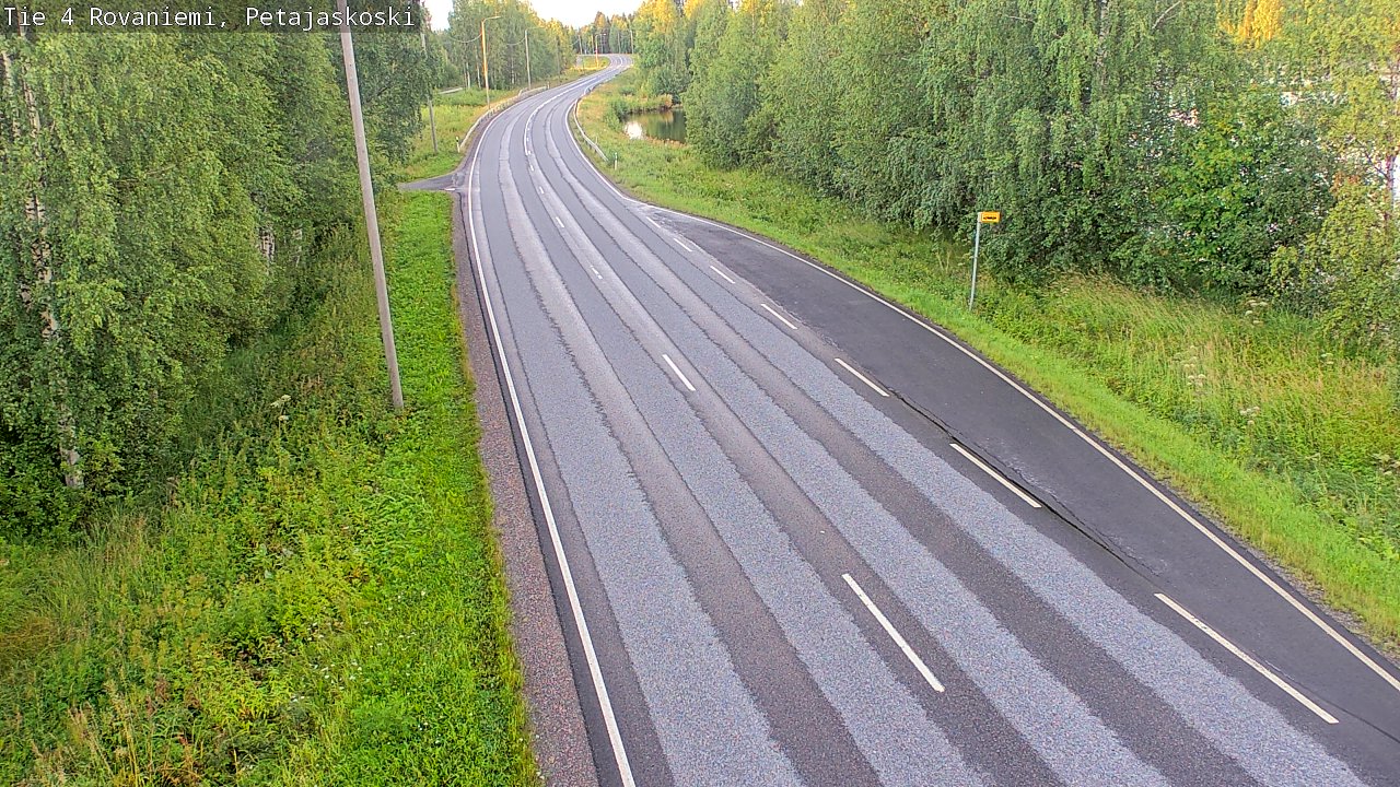 Kelikamerat Kuva Tie 4 Rovaniemi, Petäjäskoski, Rovaniemi, Lappi