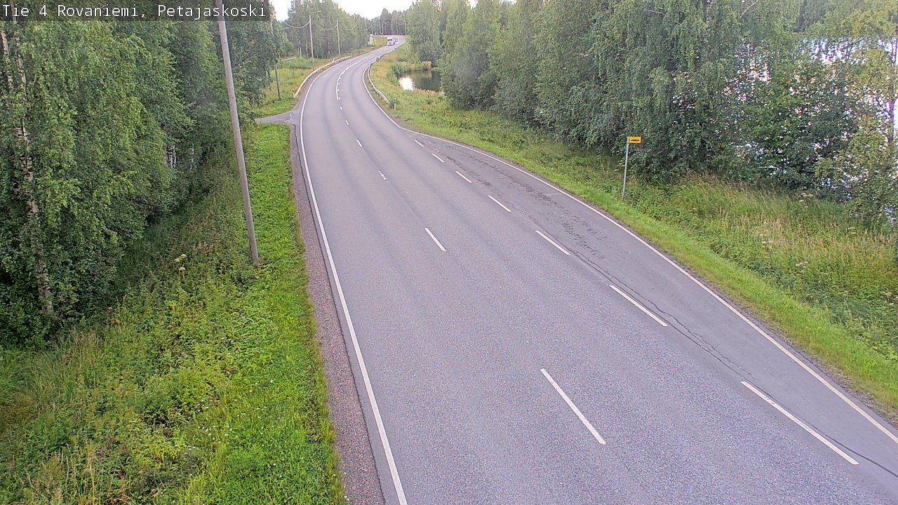 Kelikamerat Kuva Tie 4 Rovaniemi, Petäjäskoski, Rovaniemi, Lappi
