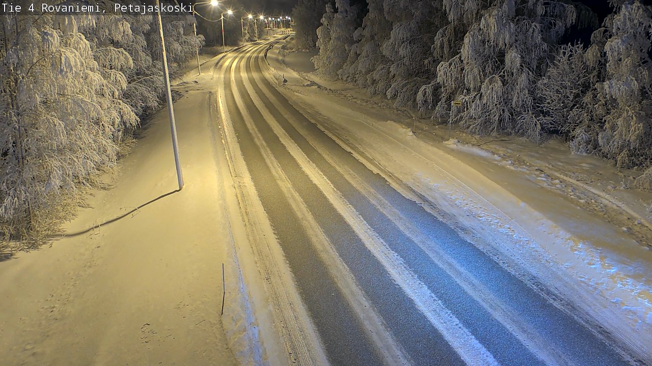 Kelikamerat Kuva Tie 4 Rovaniemi, Petäjäskoski, Rovaniemi, Lappi