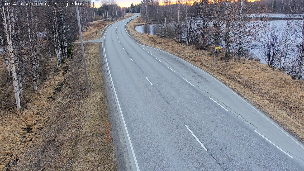 Kelikamerat Kuva Tie 4 Rovaniemi, Petäjäskoski, Rovaniemi, Lappi