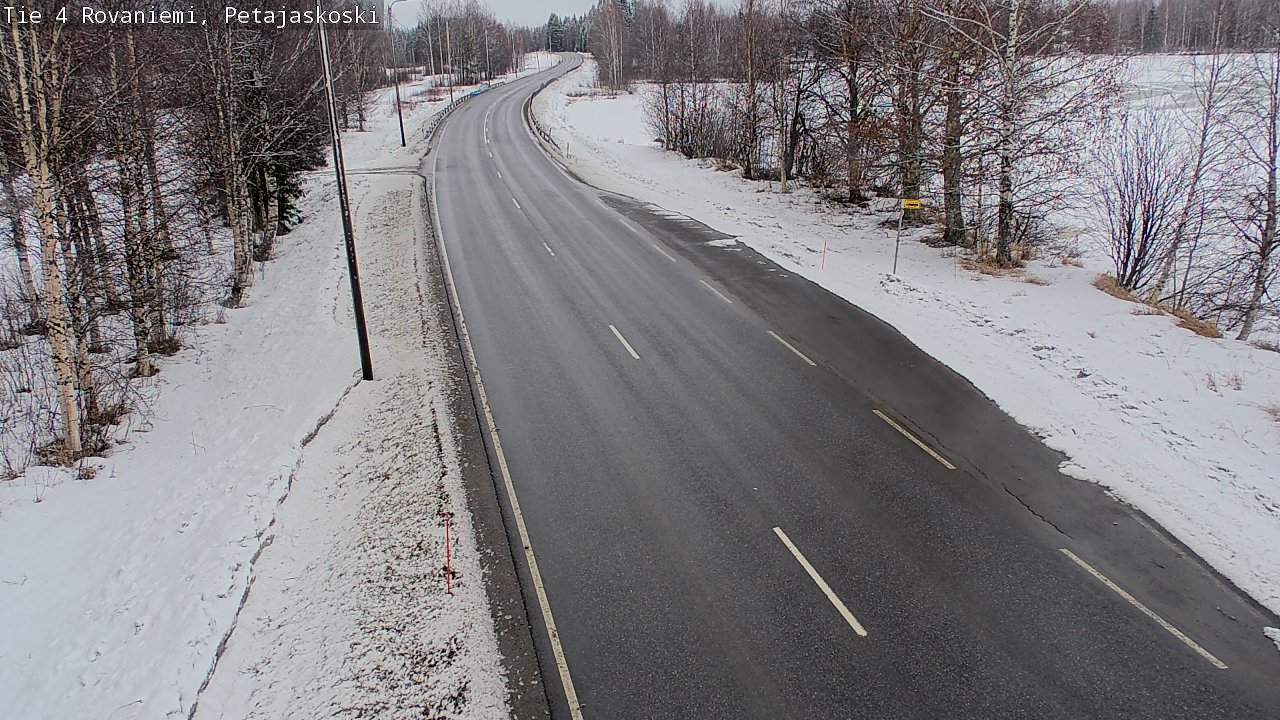 Kelikamerat Kuva Tie 4 Rovaniemi, Petäjäskoski, Rovaniemi, Lappi