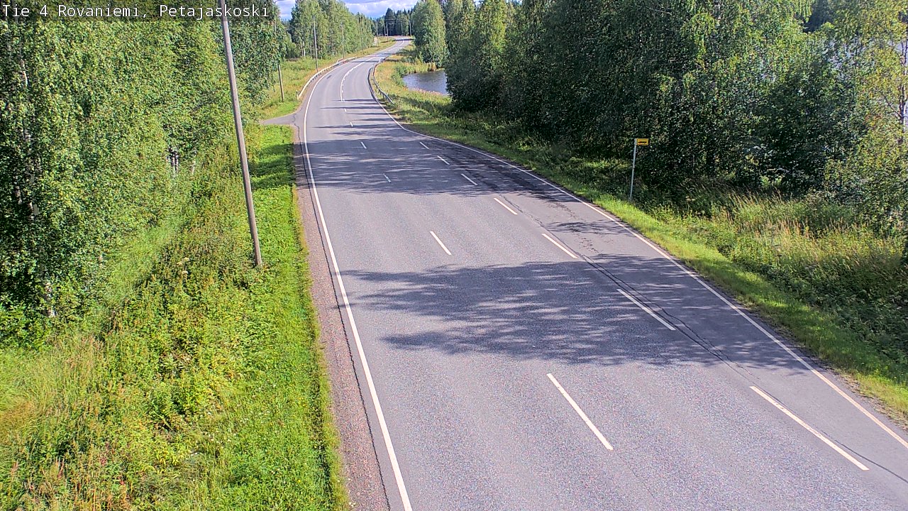 Kelikamerat Kuva Tie 4 Rovaniemi, Petäjäskoski, Rovaniemi, Lappi