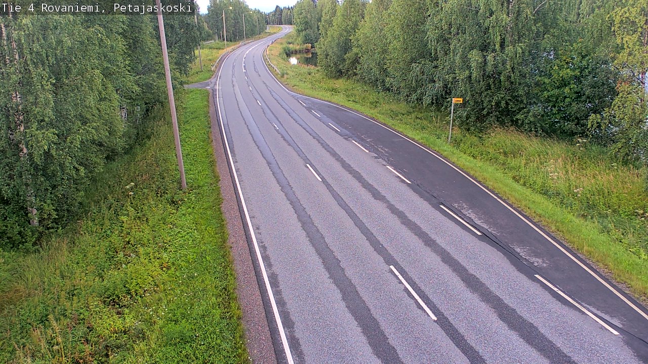 Kelikamerat Kuva Tie 4 Rovaniemi, Petäjäskoski, Rovaniemi, Lappi