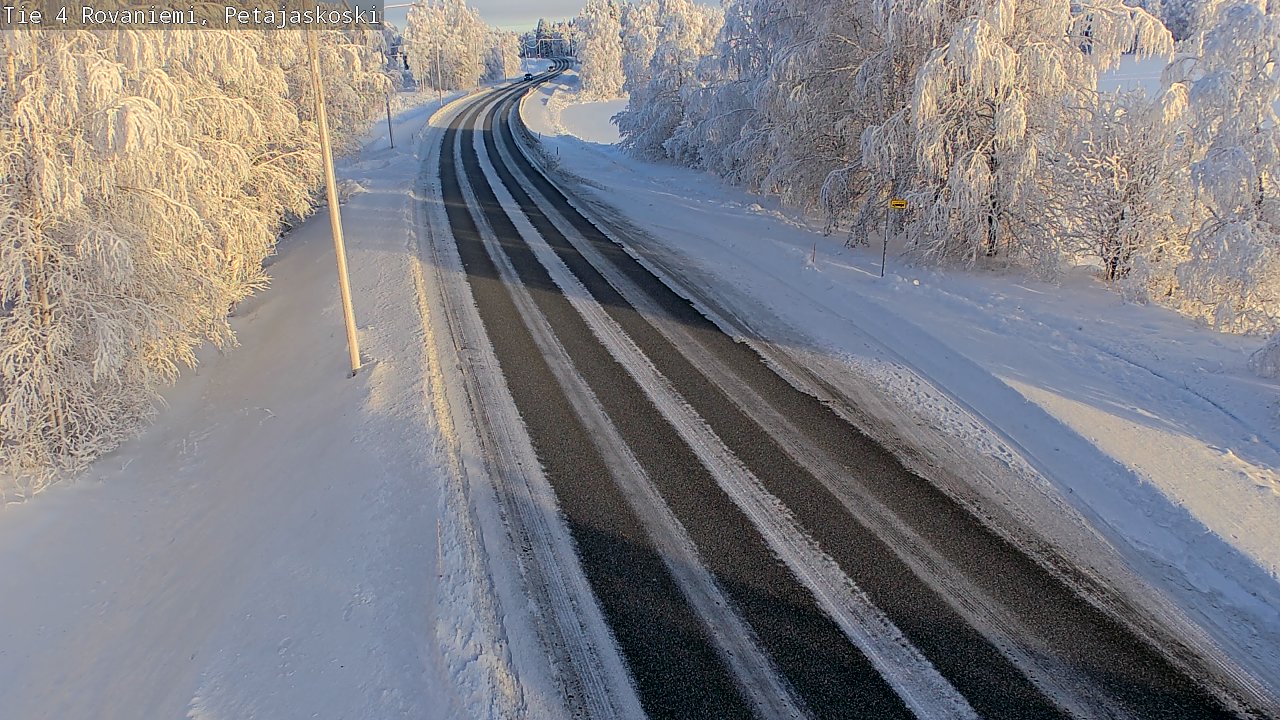 Kelikamerat Kuva Tie 4 Rovaniemi, Petäjäskoski, Rovaniemi, Lappi