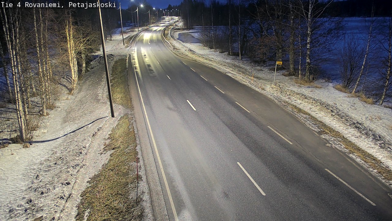 Kelikamerat Kuva Tie 4 Rovaniemi, Petäjäskoski, Rovaniemi, Lappi