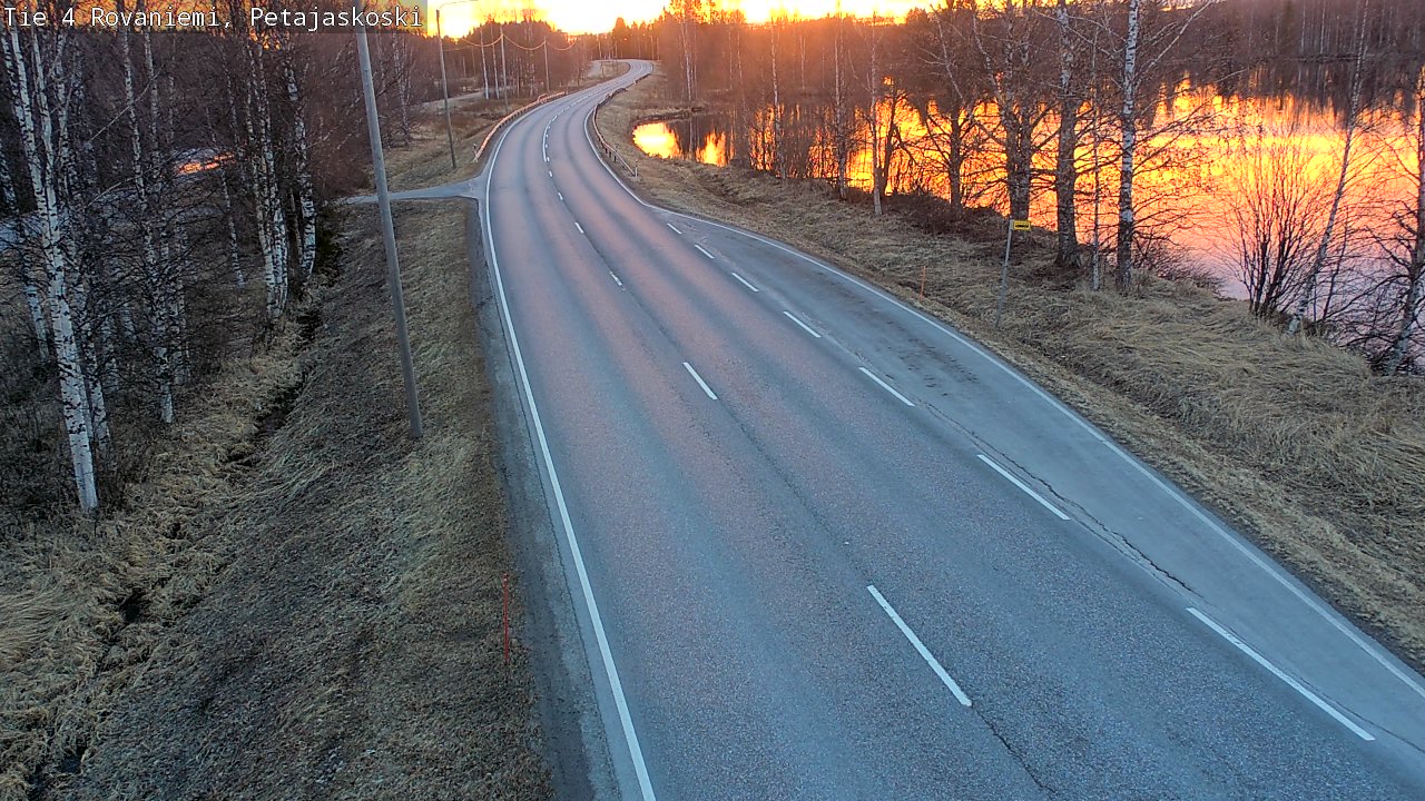 Kelikamerat Kuva Tie 4 Rovaniemi, Petäjäskoski, Rovaniemi, Lappi